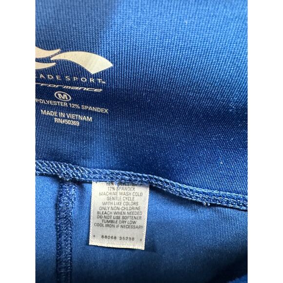 Cascades Sports Performance Leggings Stretch Blue Women's Size Medium - Picture 6 of 7